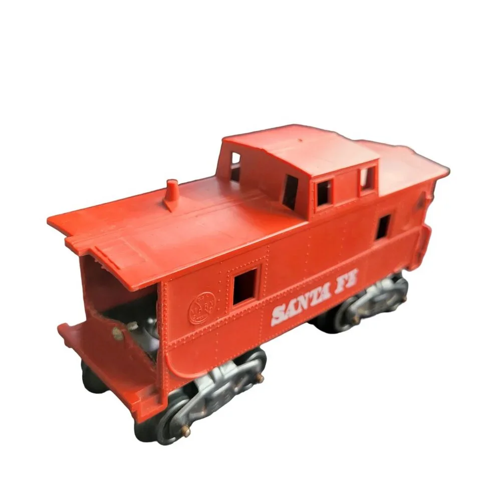 Marx O Scale Lot Santa Fe Caboose, 34178 Great‎ Northern Box Cars Guage Erie